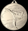 Medal 45mm srebrny - Karate MMC4509