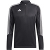 Bluza męska adidas Tiro 23 Club Training Top czarno-biała HS3617