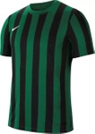 Koszulka męska sportowa NIKE Striped Division IV zielono-czarna CW3813-302