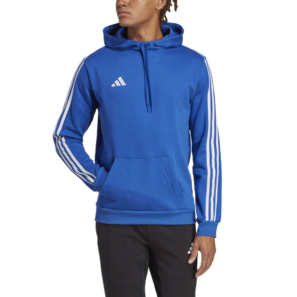 Bluza męska adidas  Tiro 23 League Sweat Hoodie niebieska IC7858