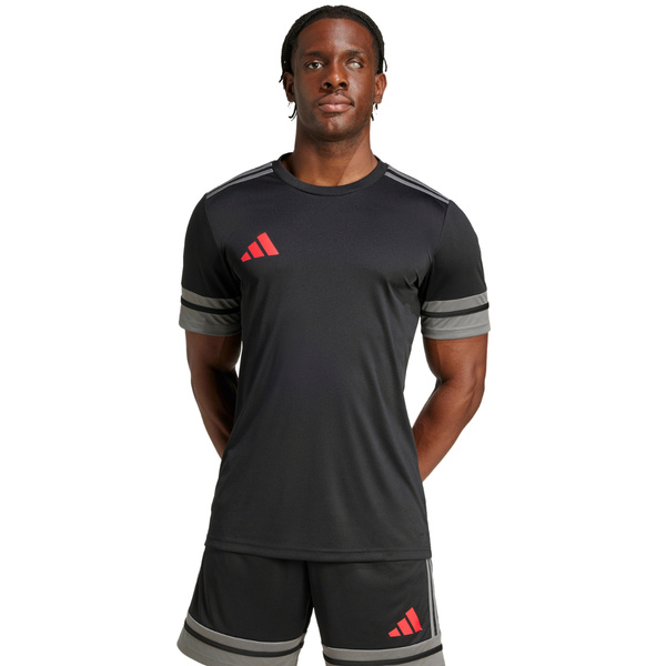 Koszulka męska adidas Squadra 25 czarno-szara JN4450