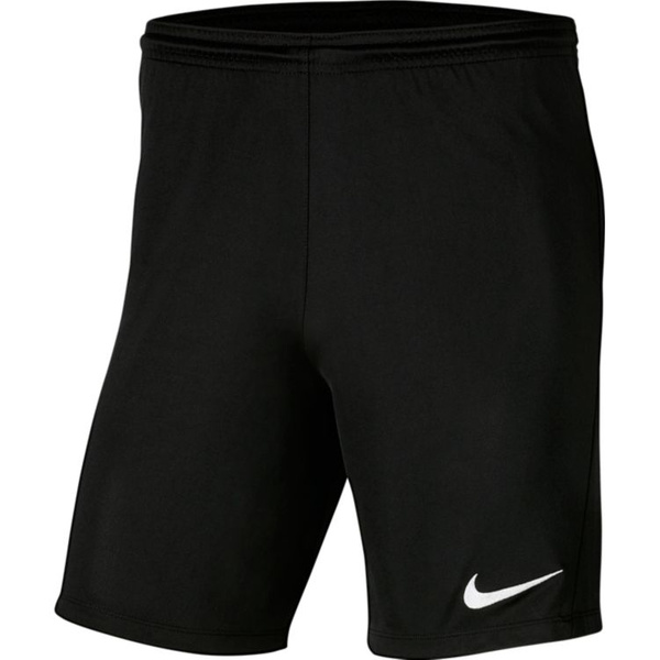 Spodenki męskie sportowe Nike Dri-FIT Park III czarne poliestrowe