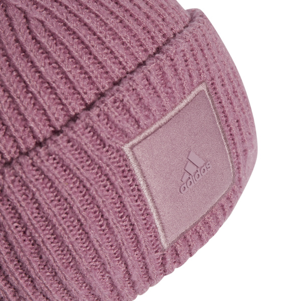 Czapka zimowa adidas Beanie Wide Cuff różowa