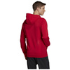 Bluza męska adidas Core 18 Hoody rozpinana czerwona z kapturem