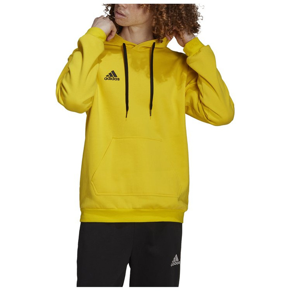 Bluza męska adidas ENTRADA z kapturem, żółta HI2140