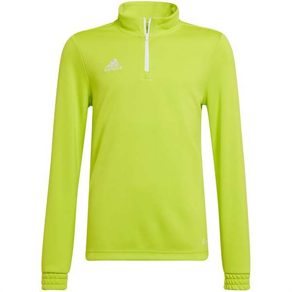 Bluza dla dzieci adidas Entrada 22 Training Top limonkowa HC5060