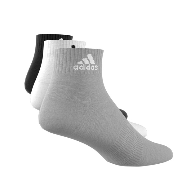 Skarpety damskie, męskie adidas unisex Linear Crew 3 pary