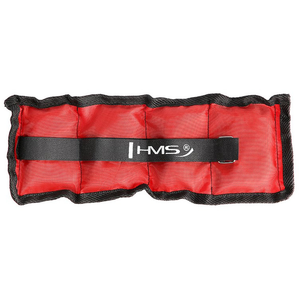 Obciążniki do ćwiczeń HMS czerwone 2x0,7kg