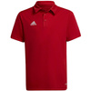 Koszulka dla dzieci adidas Entrada 22 Polo czerwona H57495