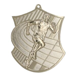 Medal metalowy srebrny LEKKOATLETYKA MD8061/S