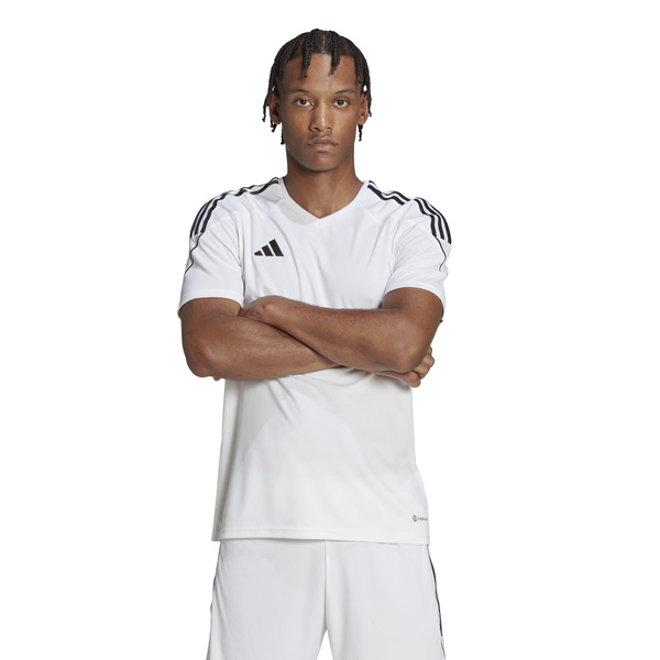 Koszulka męska adidas Tiro 23 League Jersey biała HR4610