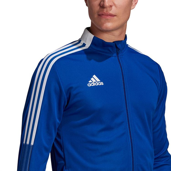 Bluza męska adidas Tiro 21 Track niebieska GM7320