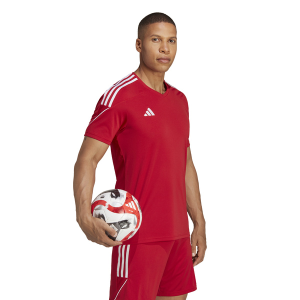 Koszulka męska adidas Tiro 23 League Jersey czerwona HT6128