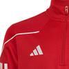 Bluza dla dzieci adidas Tiro 23 League Training Top czerwona HS3489