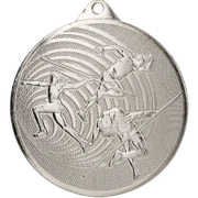 Medal 70mm srebrny - Lekkoatletyka MMC3072