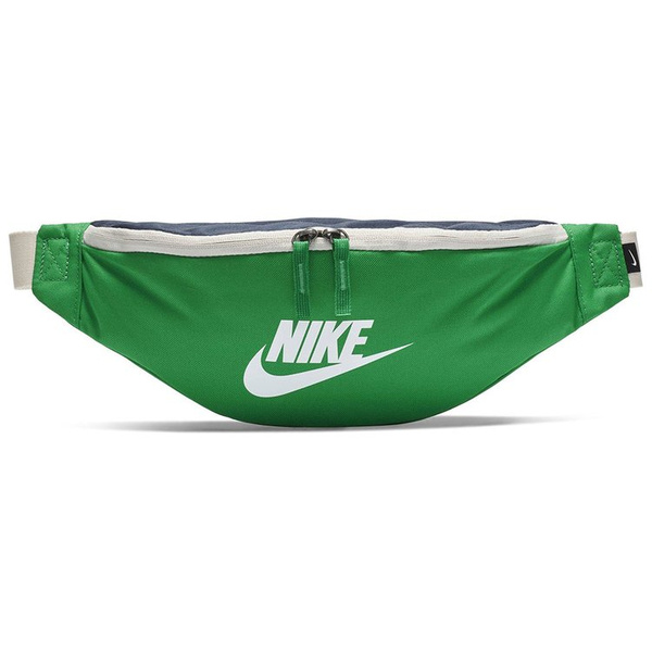 Saszetka biodrowa, nerka Nike Heritage Hip Pack zielona 