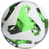 Piłka nożna adidas Tiro Junior 350 League biało-zielona HT2427