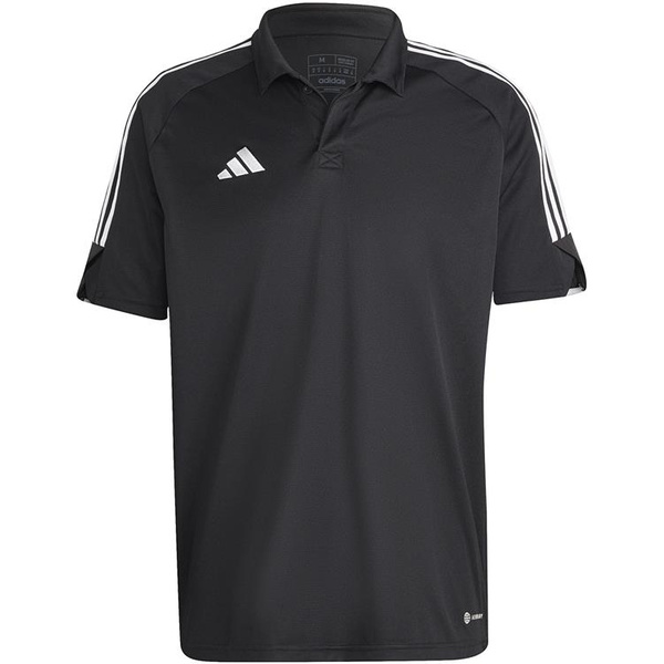 Koszulka męska adidas Tiro 23 League Polo czarna HS3578