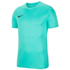 Koszulka męska Nike Dri-FIT Park VII turkusowa sportowa, piłkarska Slim-Fit