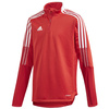 Bluza dziecięca adidas Tiro 21 Training Top czerwona