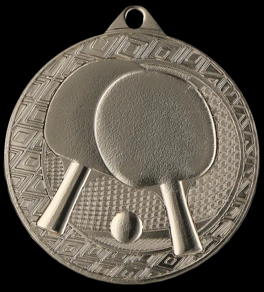 Medal srebrny - Tenis stołowy 45mm MMC4511