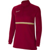 Bluza damska Nike Dri-Fit Academy bordowa CV2653 677