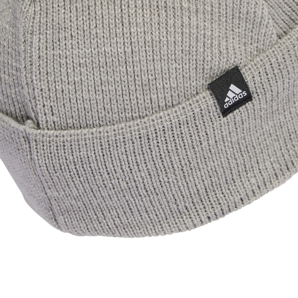 Czapka zimowa adidas Beanie 3 Stripes szara