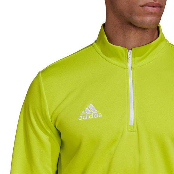 Bluza męska adidas Entrada 22 Training Top limonkowa HC5057