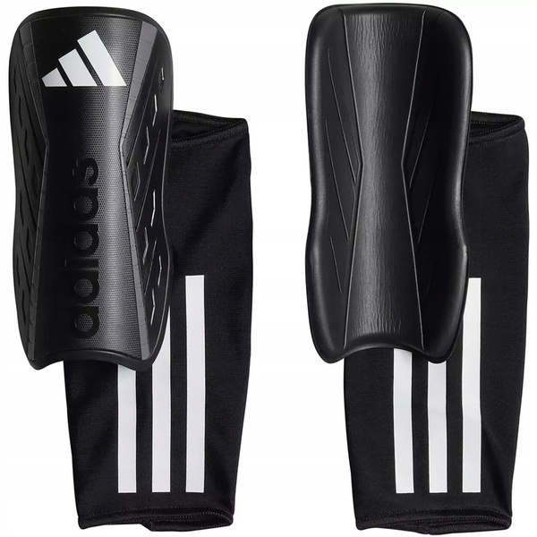 Ochraniacze piłkarskie adidas Tiro Club Shin Guards czarno-białe HN5606