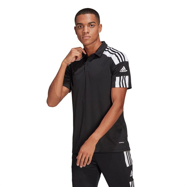 Koszulka męska adidas Squadra 21 Polo czarna GK9556