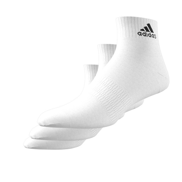 Skarpety adidas białe 3pak Thin and Light Ankle Socks