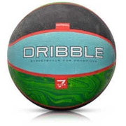 PIŁKA DO KOSZYKÓWKI METEOR LAYUP DRIBBLE ZIELONY/NIEBIESKI