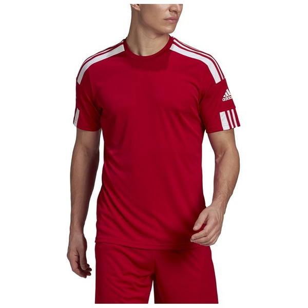 Koszulka męska adidas Squadra 21 Jersey czerwona piłkarska, sportowa