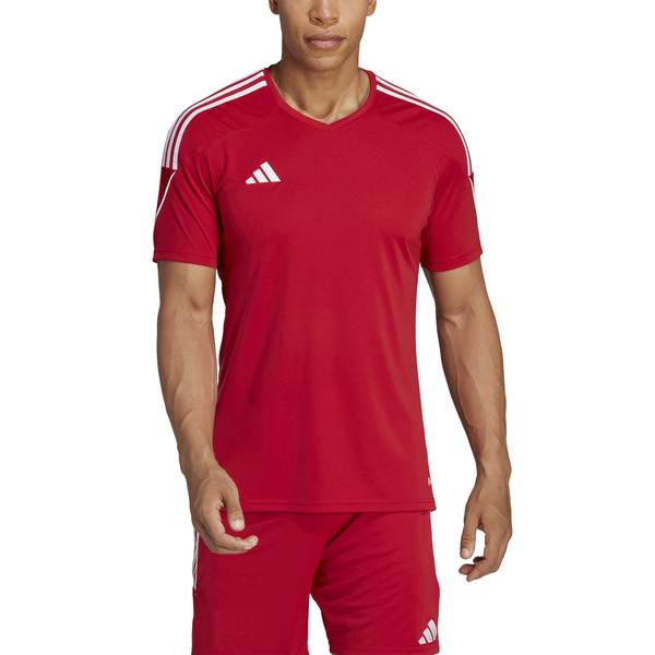 Koszulka męska adidas Tiro 23 League Jersey czerwona HT6128