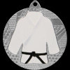 Medal srebrny 50mm JUDO/KARATE MMC6550