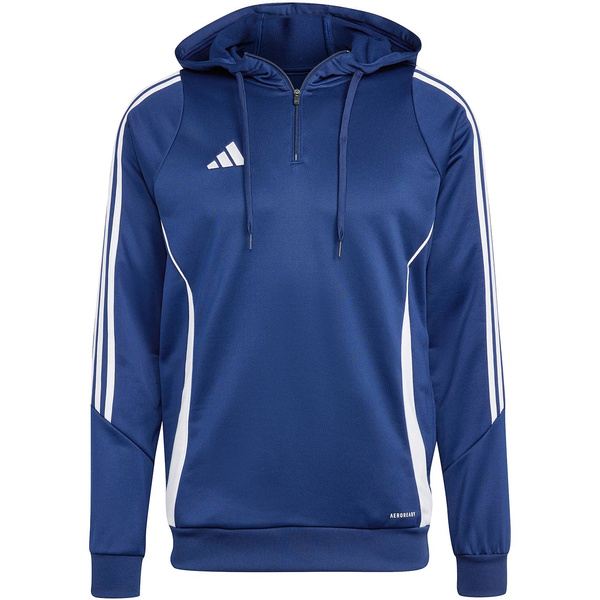 Bluza męska adidas Tiro 24 Training Hoodie niebieska IR9398