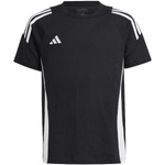 Koszulka dla dzieci adidas Tiro 24 Sweat Tee czarna IJ9953