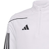 Bluza dla dzieci adidas Tiro 23 League Training Top biało-czarna IB8477