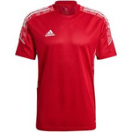 Koszulka męska adidas Condivo 21 Training Jersey Primeblue czerwona GH7166