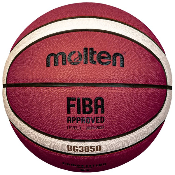 Piłka koszykowa Molten brązowa do koszykówki FIBA BG3850