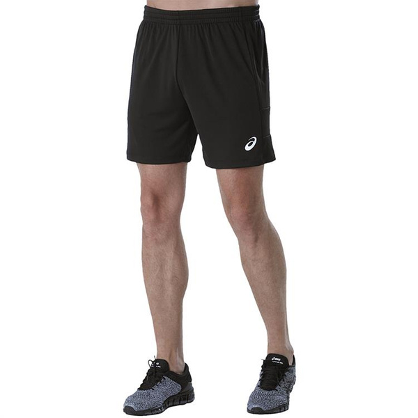 Spodenki biegowe męskie Asics Short czarne 155239 0904