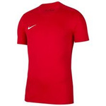 Koszulka dziecięca Nike Dri-FIT Park VII czerwona sportowa, piłkarska