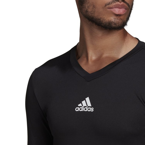 Koszulka z długim rękawem męska adidas Team Base Tee czarny