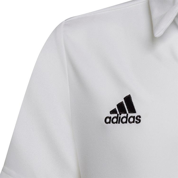 Koszulka dla dzieci adidas Entrada 22 Polo biała HC5059