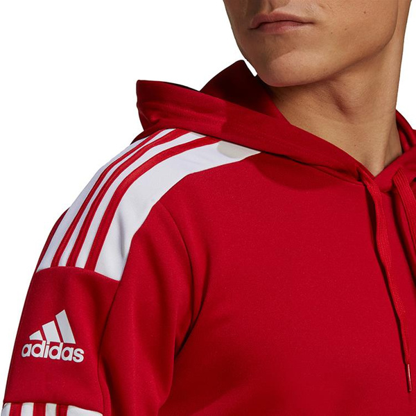 Bluza męska adidas Squadra 21 Hoodie czerwona GP6435