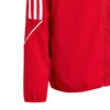 Kurtka dla dzieci adidas Tiro 23 League Windbreaker czerwona IA1624