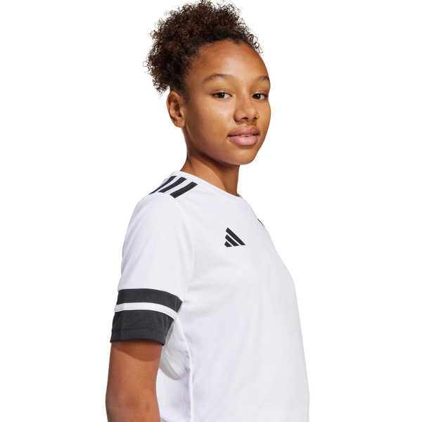 Koszulka dla dzieci adidas Squadra 25 biała JJ0057