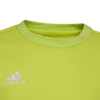 Bluza dla dzieci adidas Entrada 22 Sweat Top limonkowa HC5043