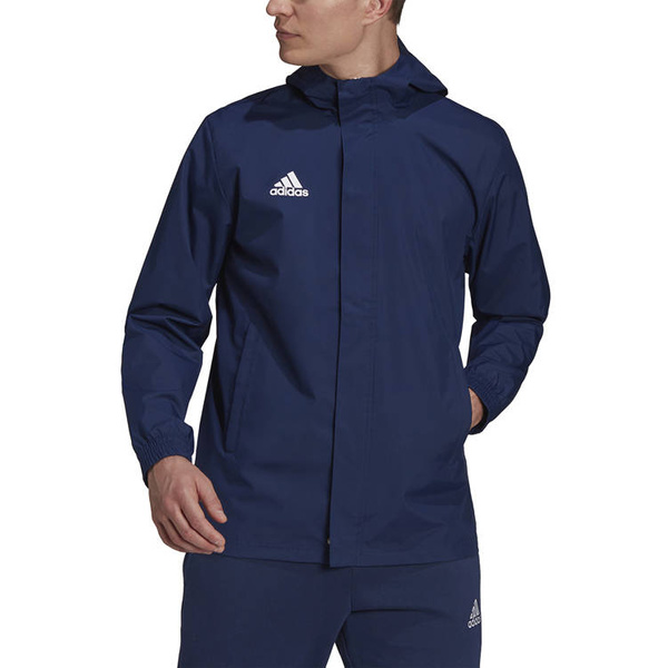 Kurtka męska adidas Entrada 22 All Weather Jacket granatowa IK4011