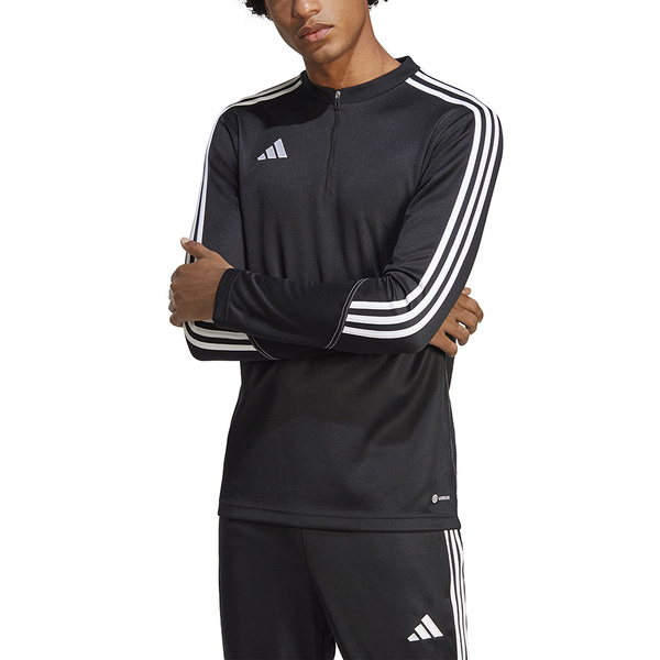 Bluza męska adidas Tiro 23 Club Training Top czarno-biała HS3617